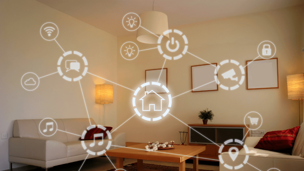 Image of a connected home