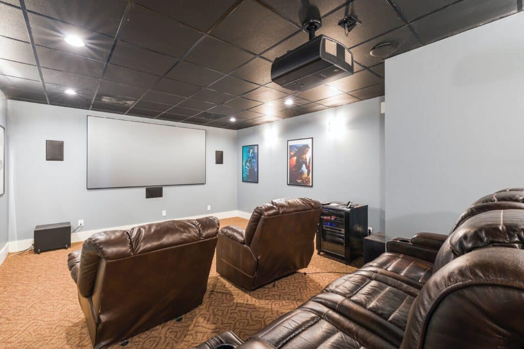 Image of a home theater